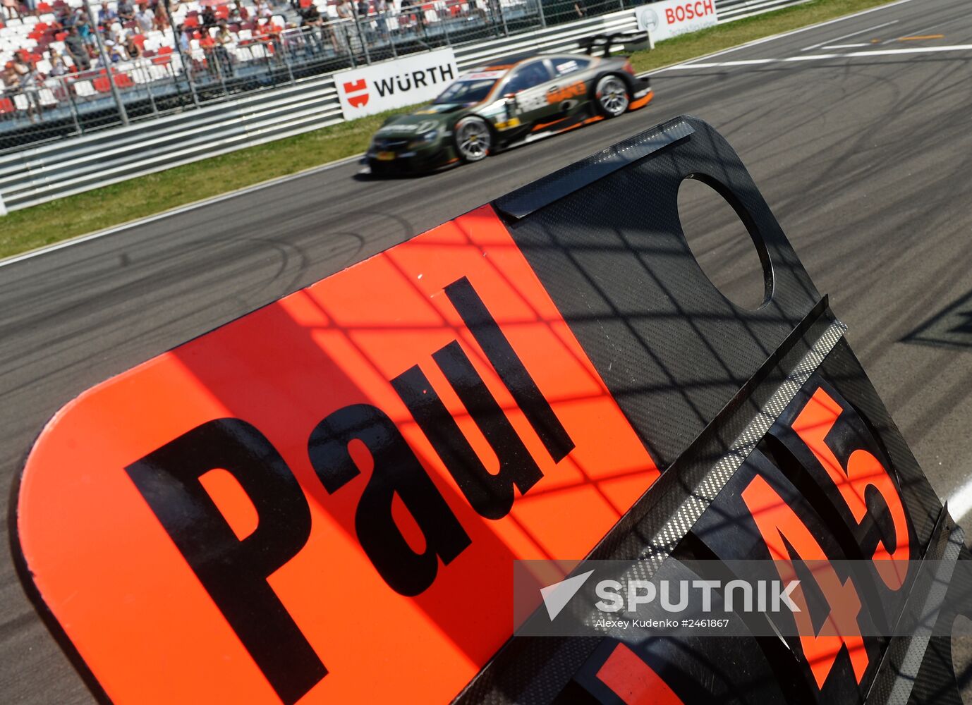 Car racing. DTM. Round Five. Day Three