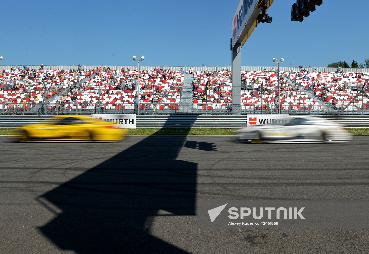 Car racing. DTM. Round Five. Day Three