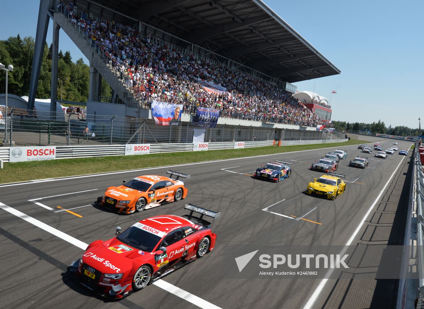 Car racing. DTM. Round Five. Day Three