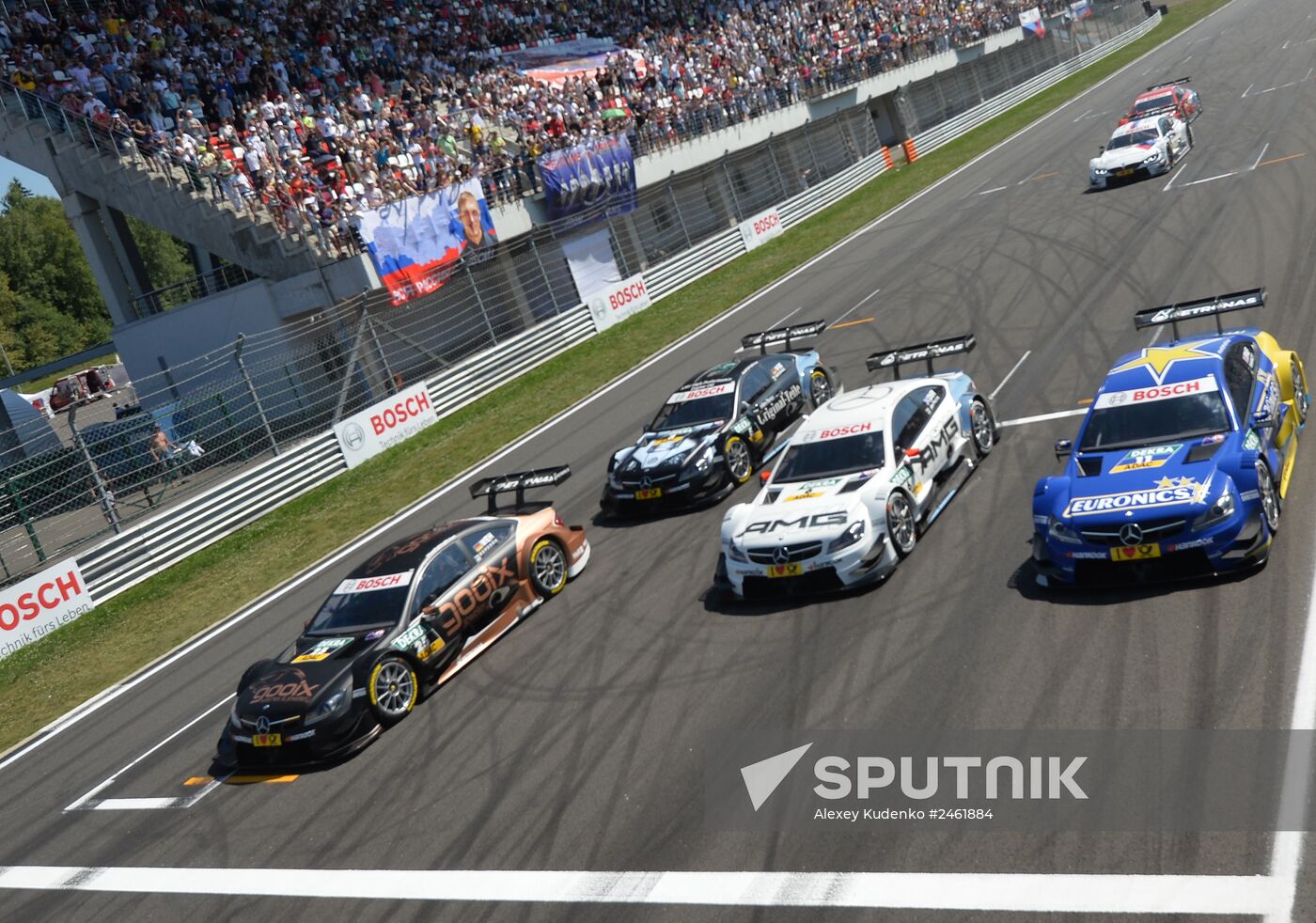 Car racing. DTM. Round Five. Day Three