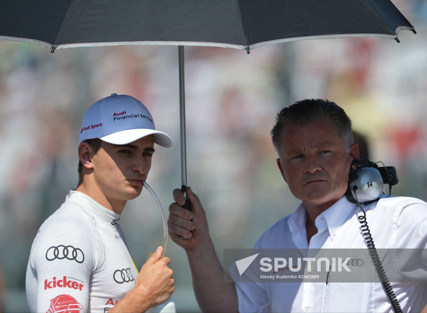 Car racing. DTM. Round Five. Day Three
