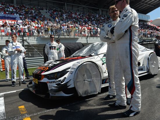 Car racing. DTM. Round Five. Day Three