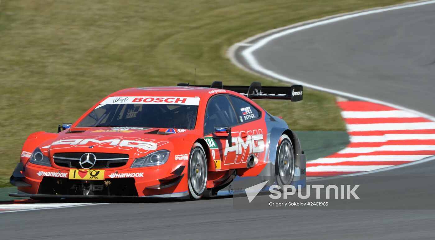 Motorsport. DTM. Stage 5. Day 3