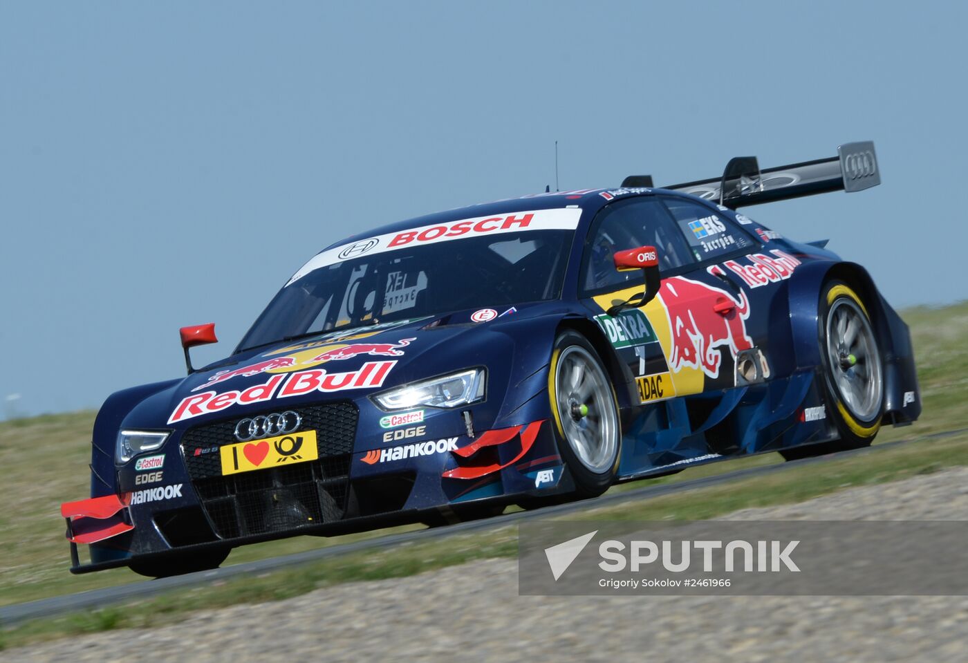 Car racing. DTM. Round Five. Day Three