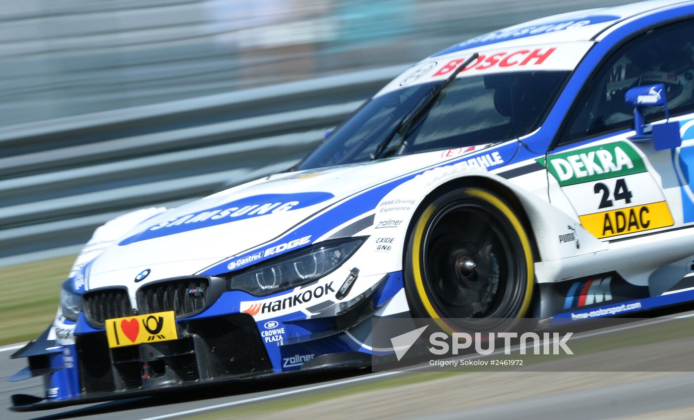 Motorsport. DTM. Stage 5. Day 3