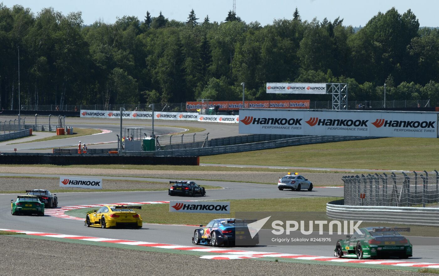 Car racing. DTM. Round Five. Day Three