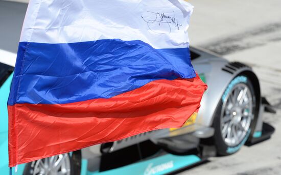 Car racing. DTM. Round Five. Day Three