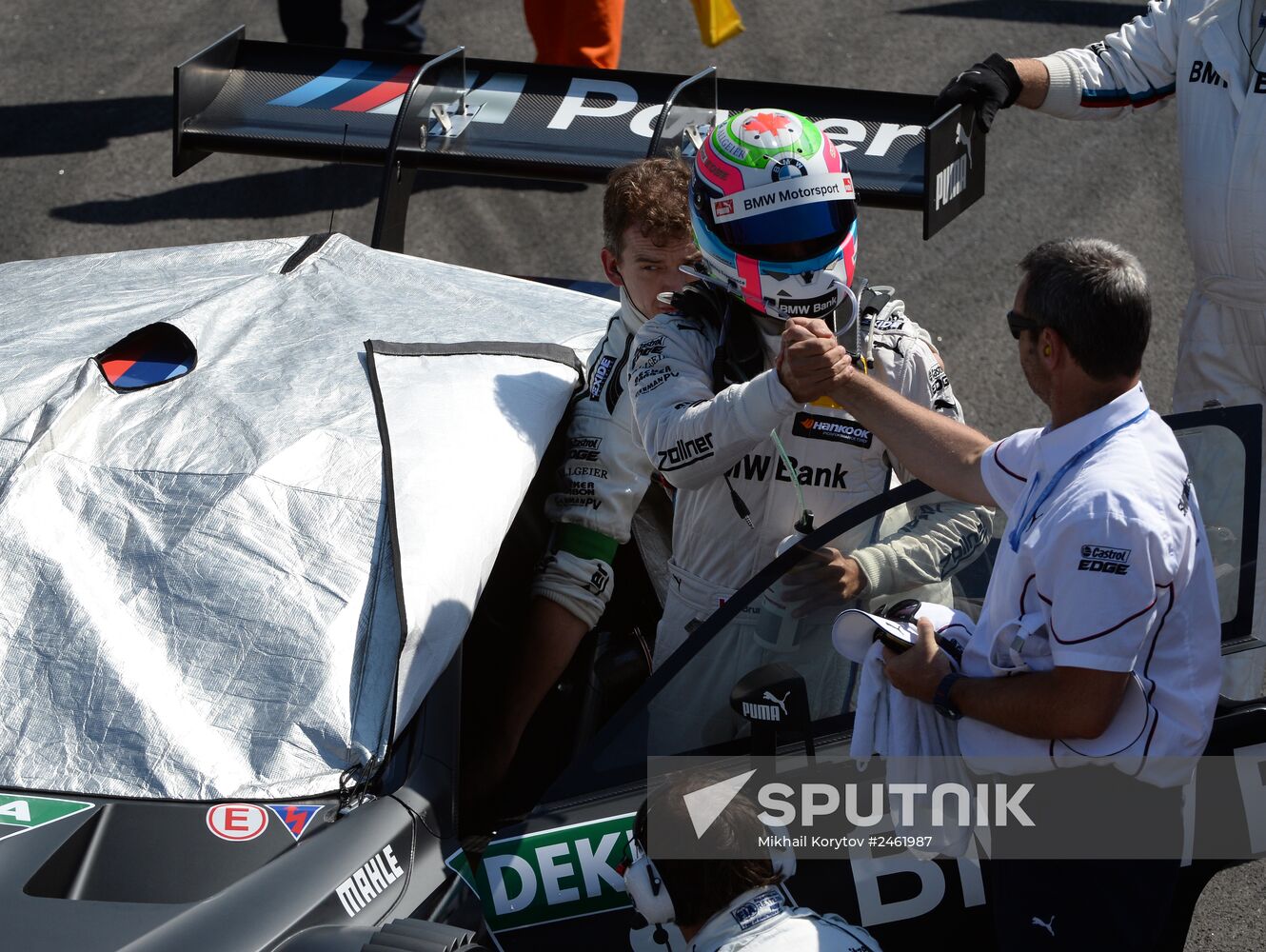 Car racing. DTM. Round Five. Day Three
