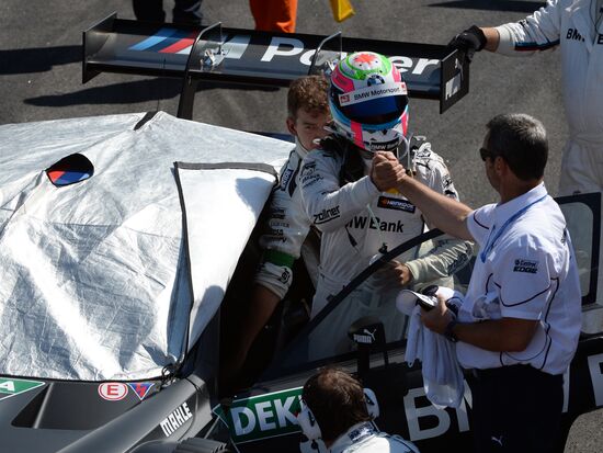Car racing. DTM. Round Five. Day Three