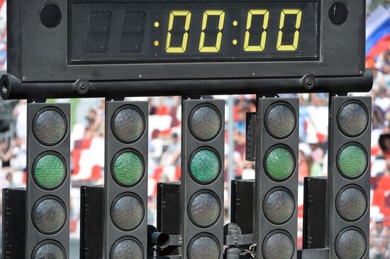 Car racing. DTM. Round Five. Day Three