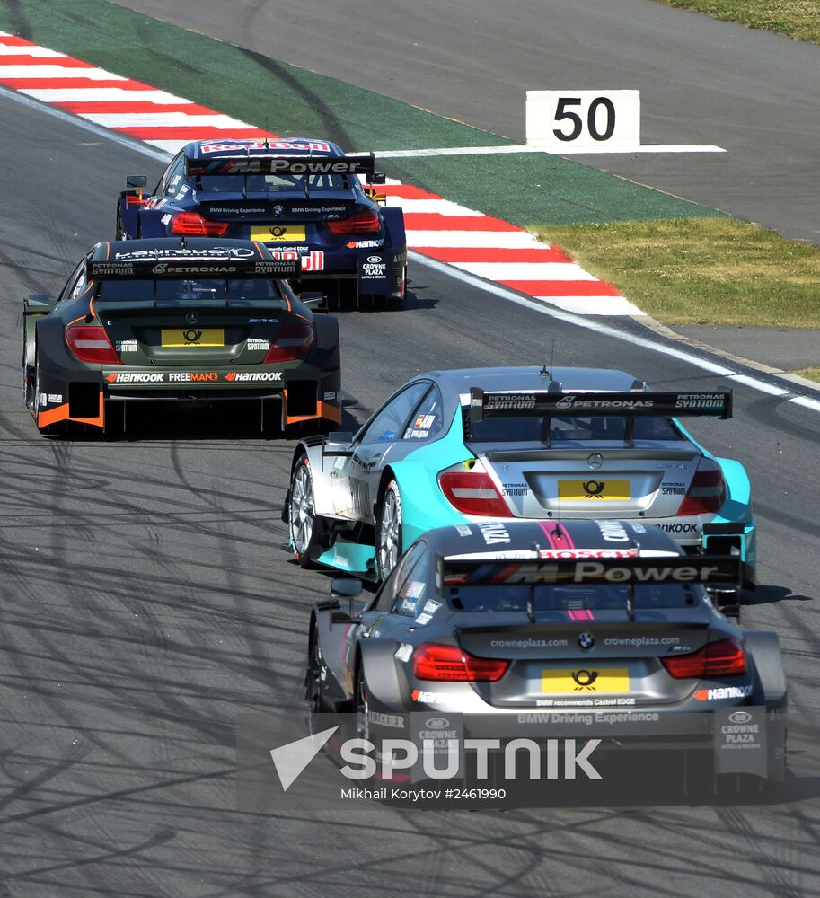 Car racing. DTM. Round Five. Day Three