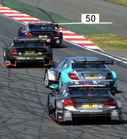 Car racing. DTM. Round Five. Day Three