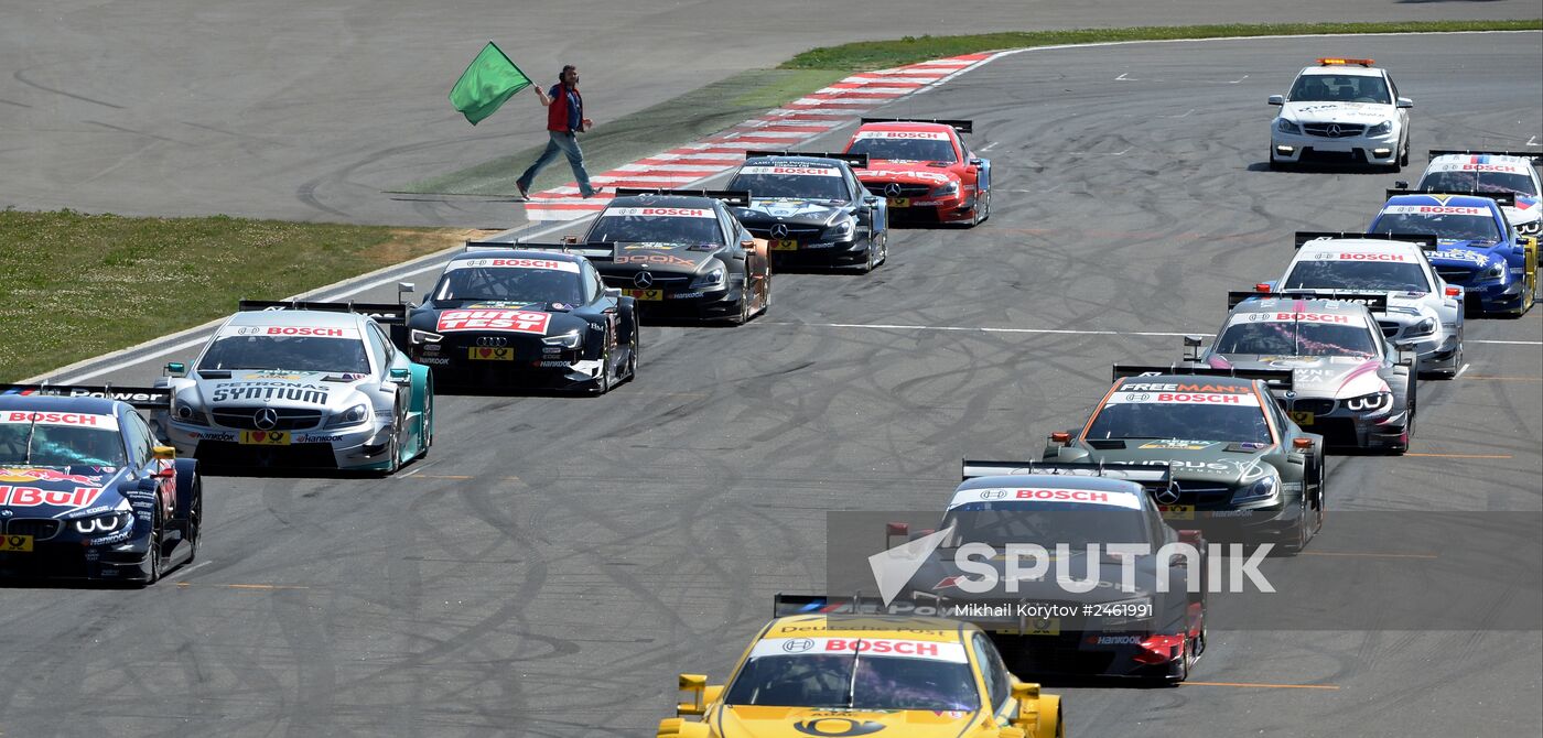 Car racing. DTM. Round Five. Day Three