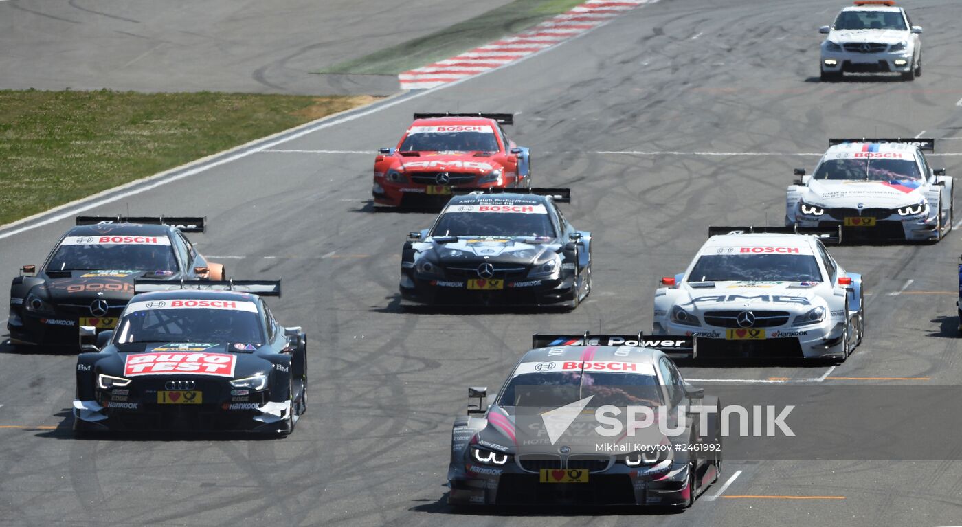 Car racing. DTM. Round Five. Day Three