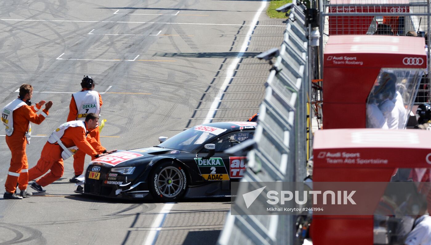 Car racing. DTM. Round Five. Day Three