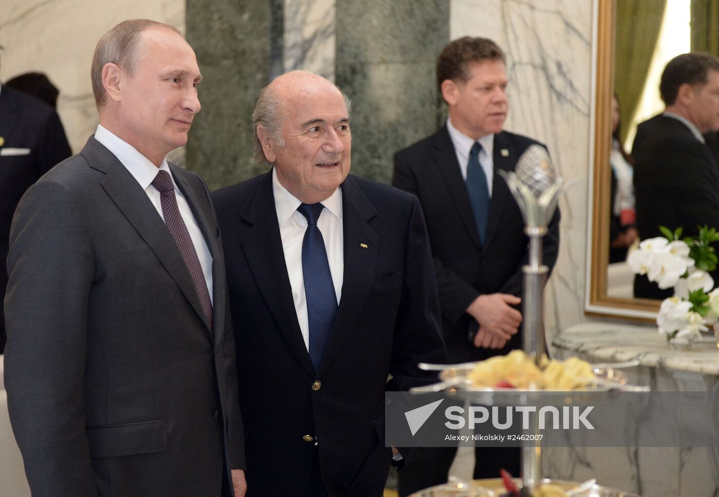 Vladimir Putin visits Brazil