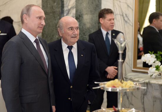 Vladimir Putin visits Brazil