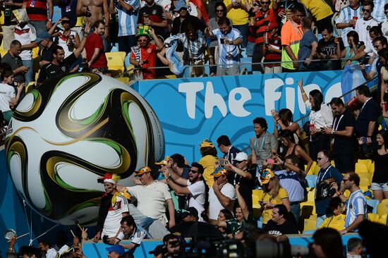 2014 FIFA World Cup Final. Germany vs. Argentina