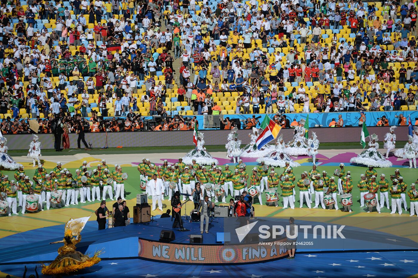 FIFA World Cup 2014. Final match. Germany vs. Argentina