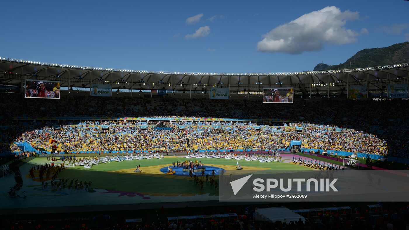 2014 FIFA World Cup Final. Germany vs. Argentina