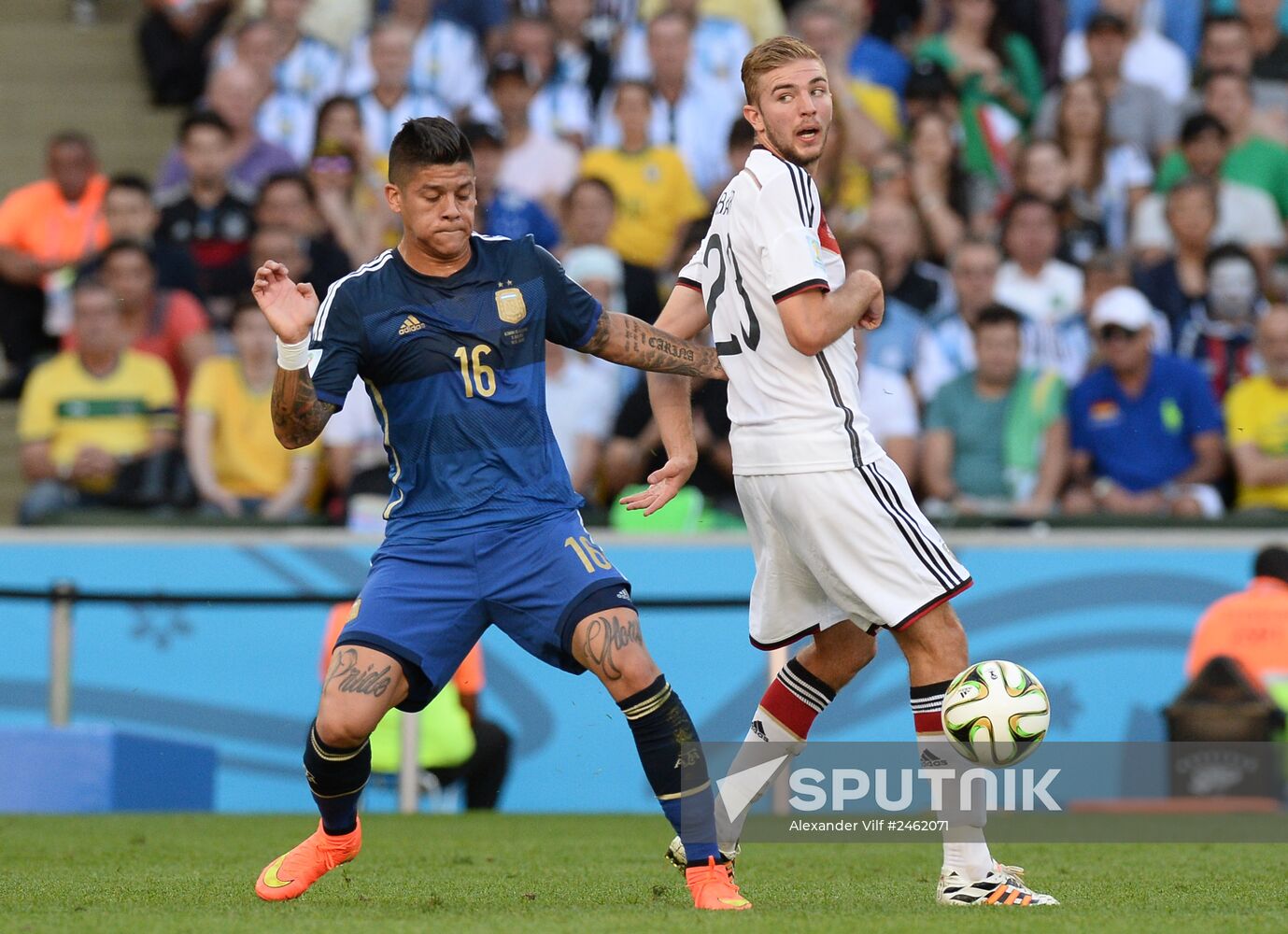 2014 FIFA World Cup Final. Germany vs. Argentina