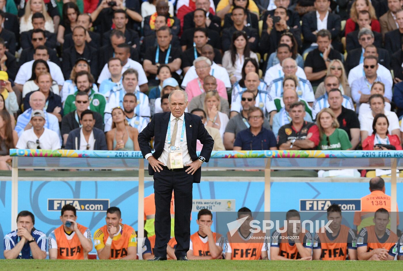 2014 FIFA World Cup Final. Germany vs. Argentina