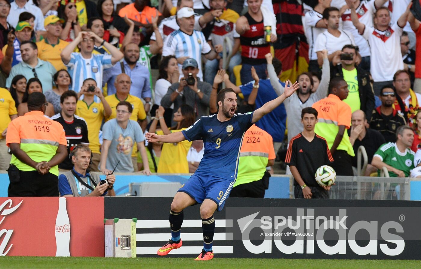 2014 FIFA World Cup Final. Germany vs. Argentina