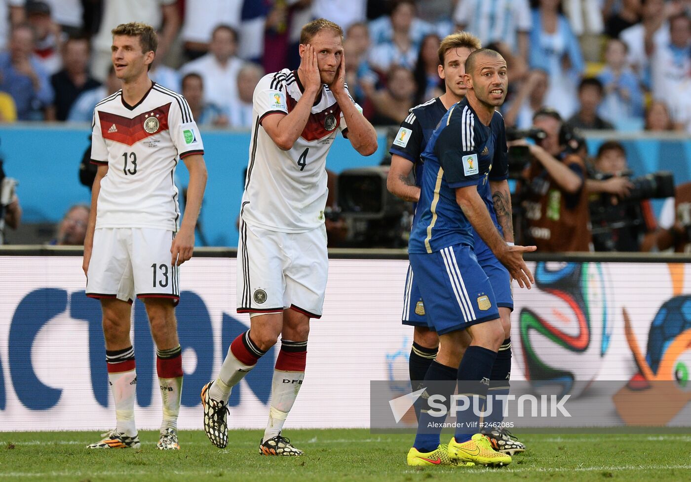 2014 FIFA World Cup Final. Germany vs. Argentina