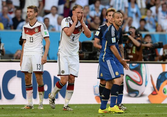 2014 FIFA World Cup Final. Germany vs. Argentina