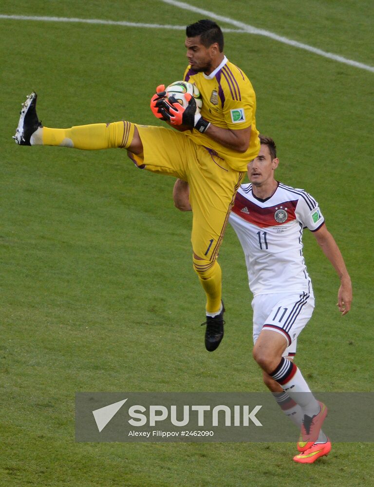 2014 FIFA World Cup Final. Germany vs. Argentina
