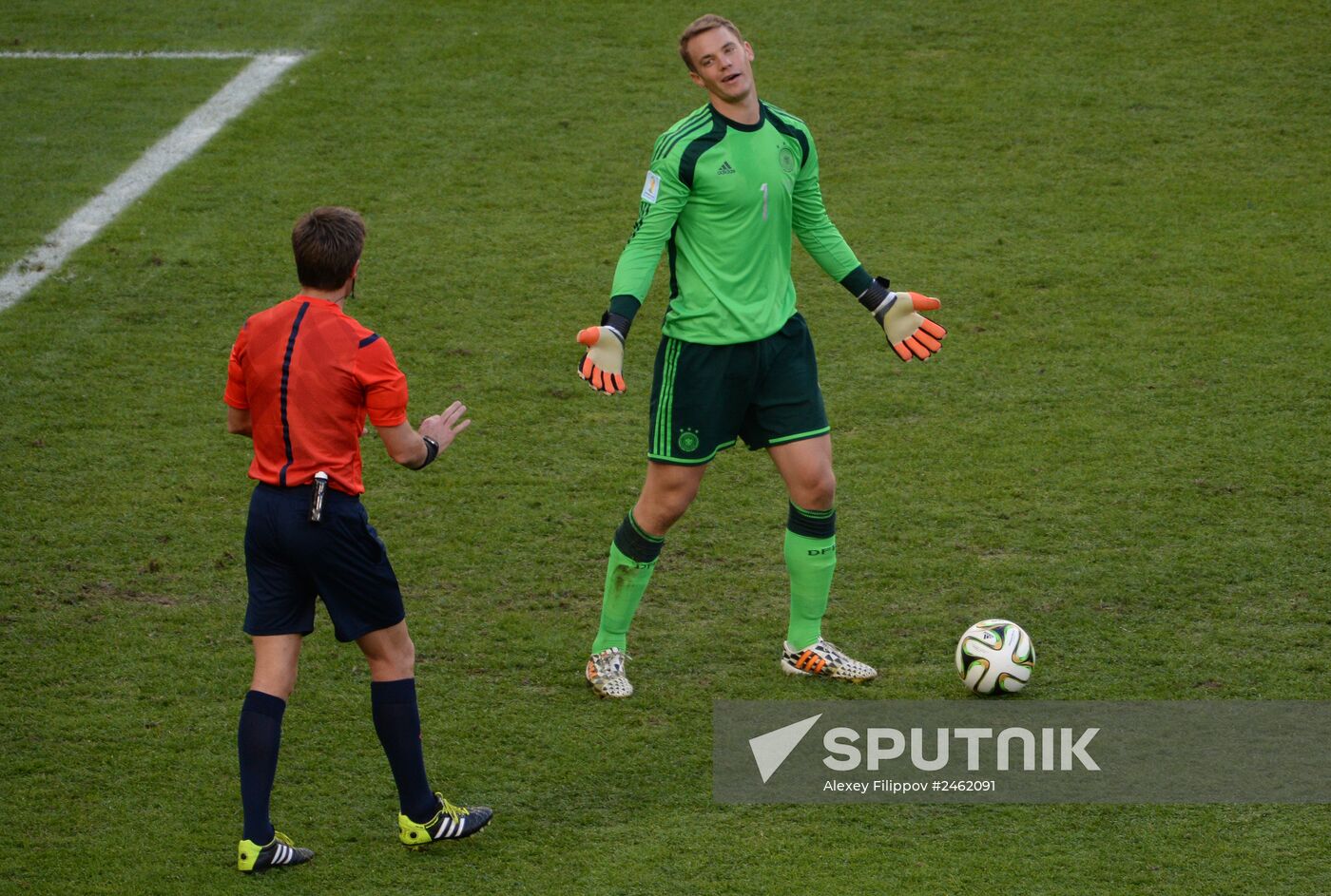 2014 FIFA World Cup Final. Germany vs. Argentina