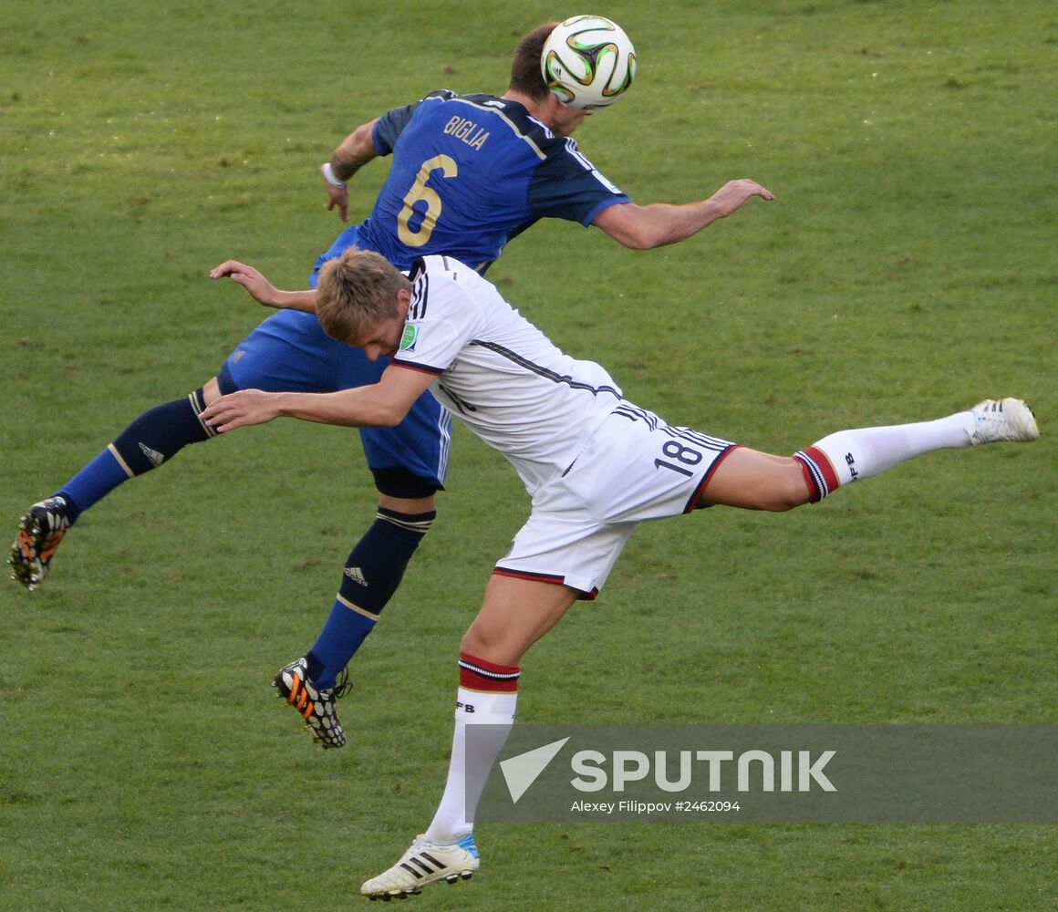 FIFA World Cup 2014. Final match. Germany vs. Argentina