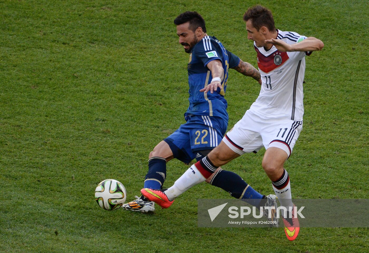 FIFA World Cup 2014. Final match. Germany vs. Argentina