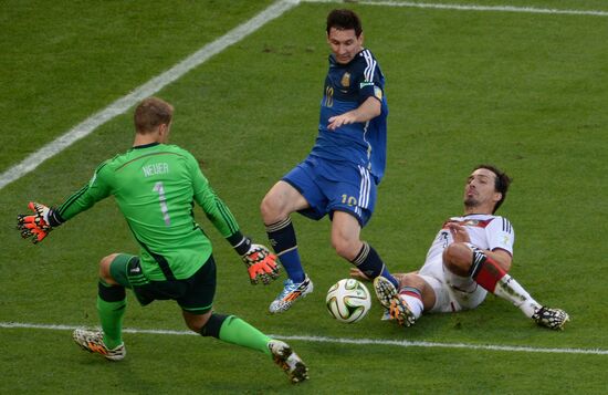 FIFA World Cup 2014. Final match. Germany vs. Argentina