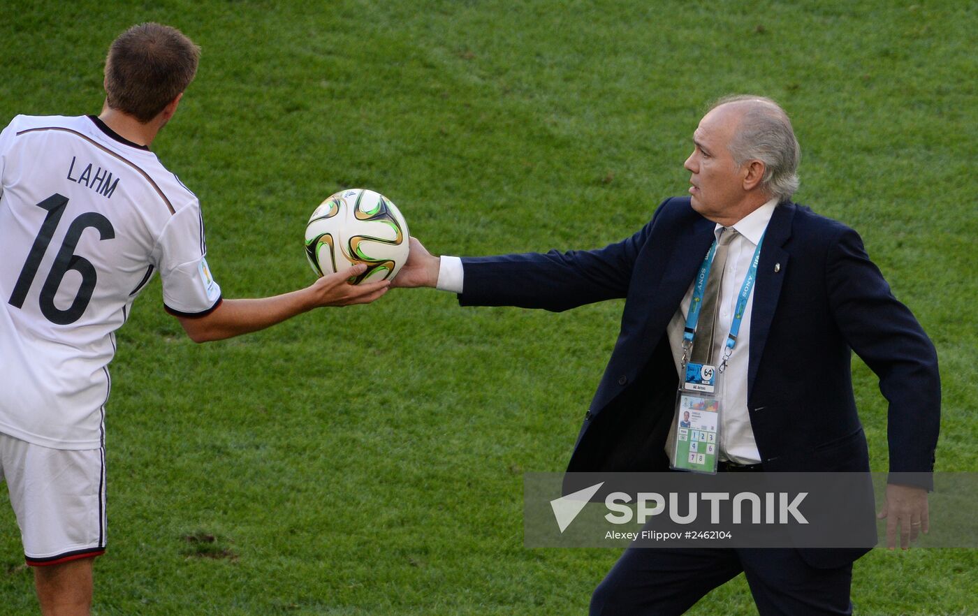 2014 FIFA World Cup Final. Germany vs. Argentina