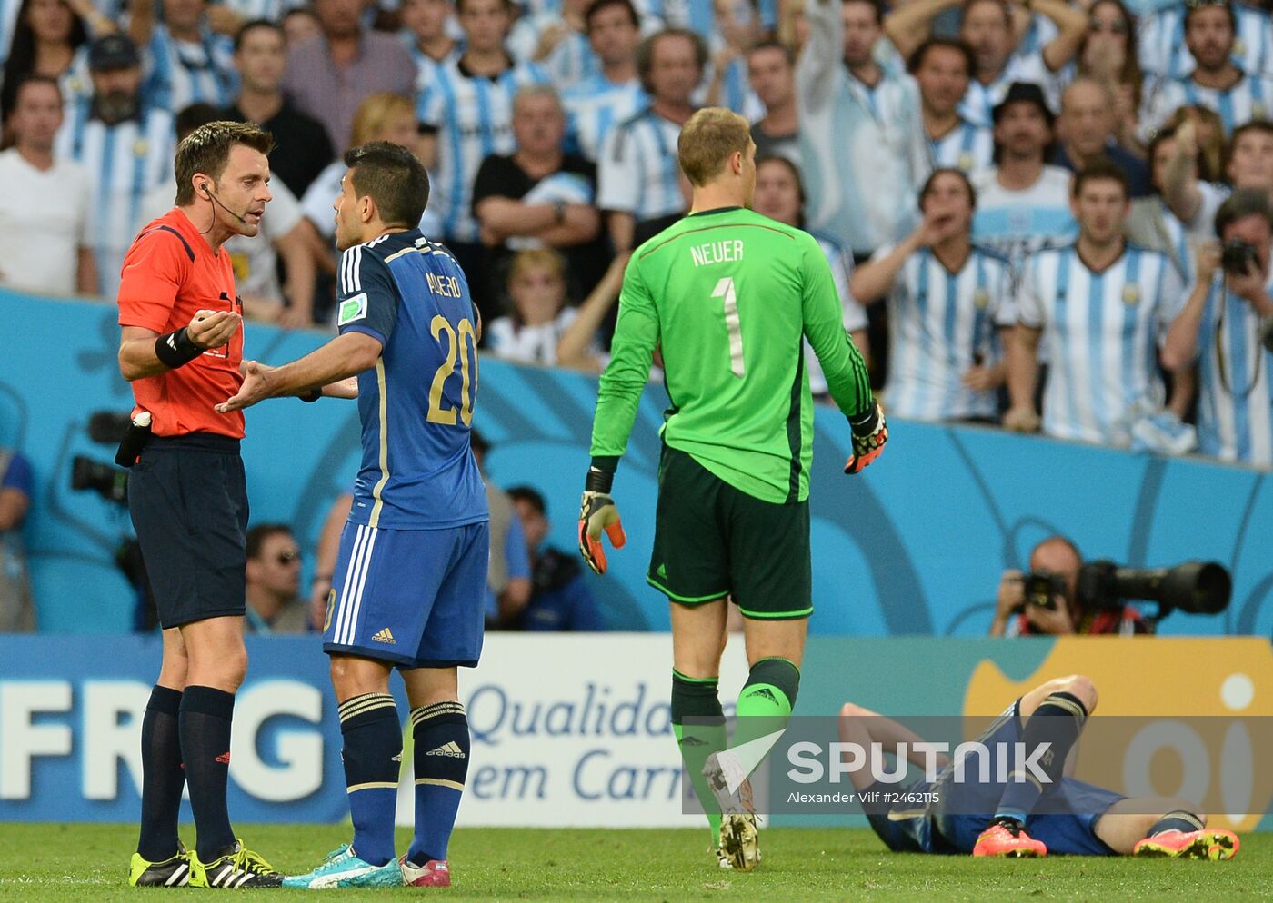 2014 FIFA World Cup Final. Germany vs. Argentina