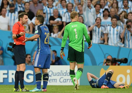 2014 FIFA World Cup Final. Germany vs. Argentina
