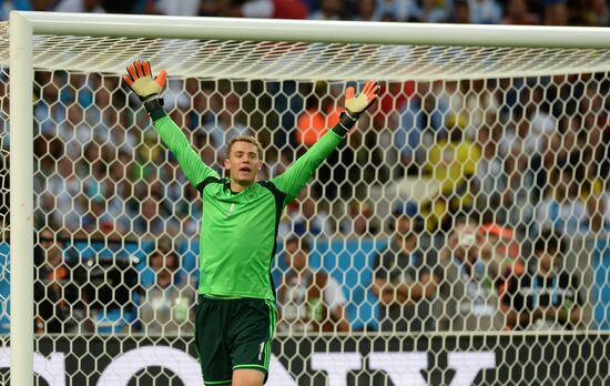 2014 FIFA World Cup Final. Germany vs. Argentina