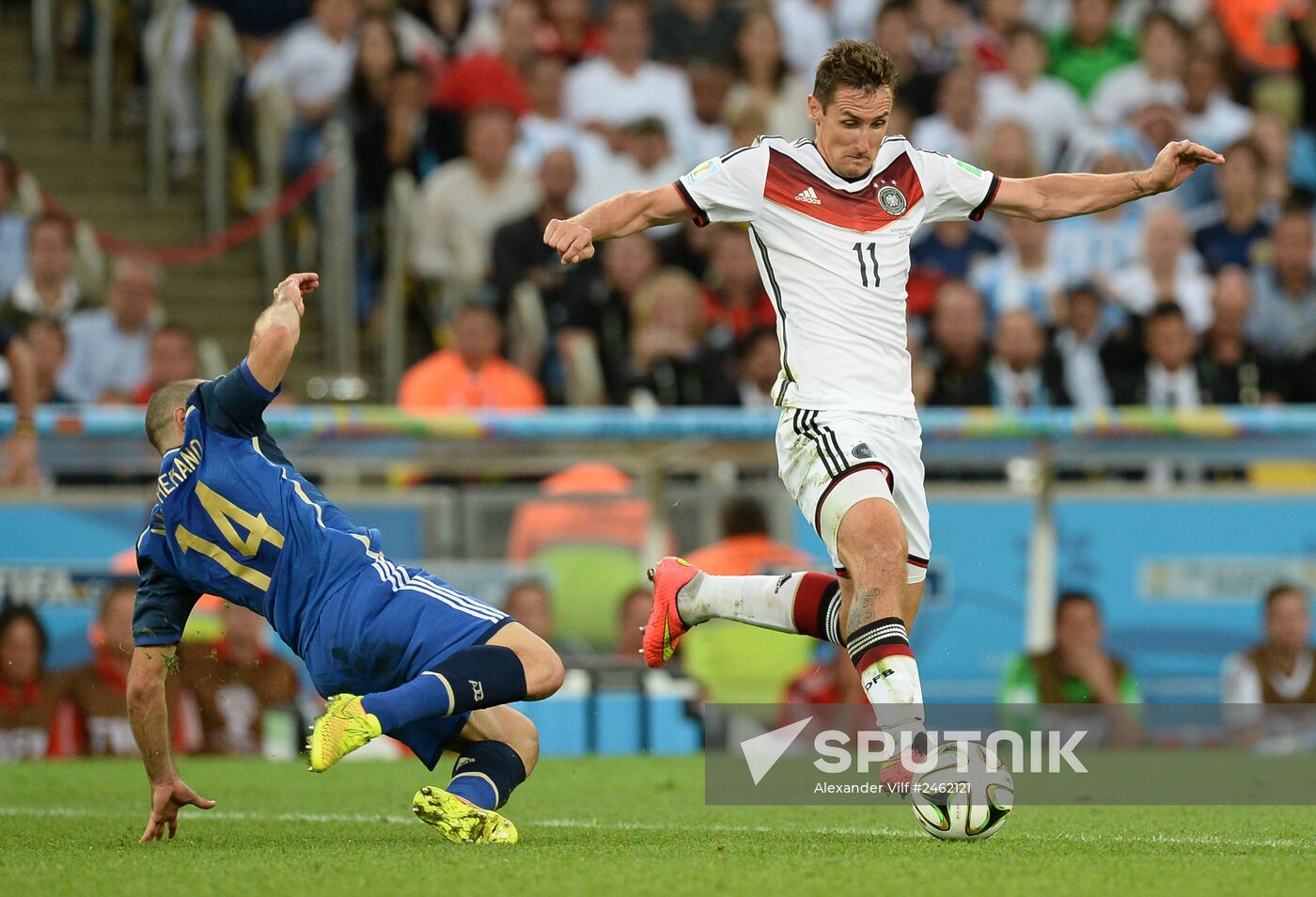 2014 FIFA World Cup Final. Germany vs. Argentina