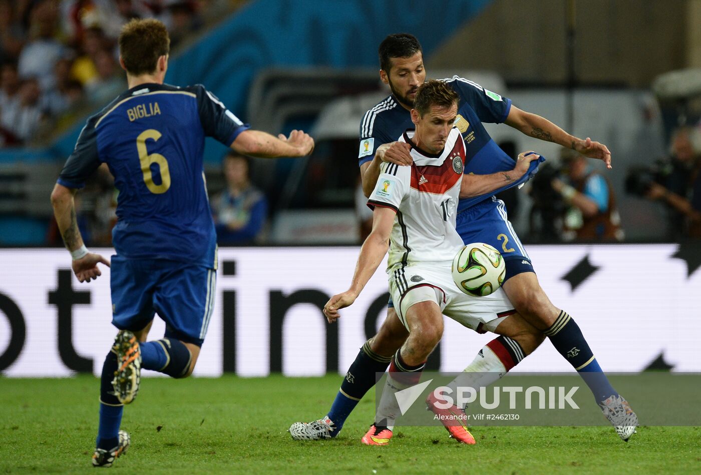 2014 FIFA World Cup Final. Germany vs. Argentina