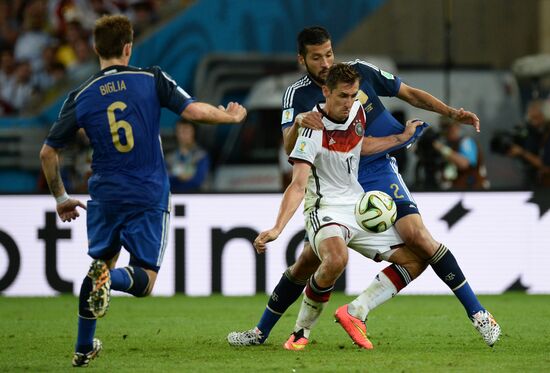 2014 FIFA World Cup Final. Germany vs. Argentina