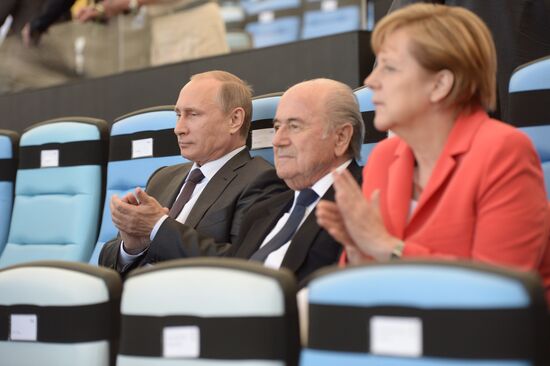 Vladimir Putin visits Brazil