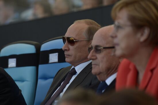 Vladimir Putin visits Brazil