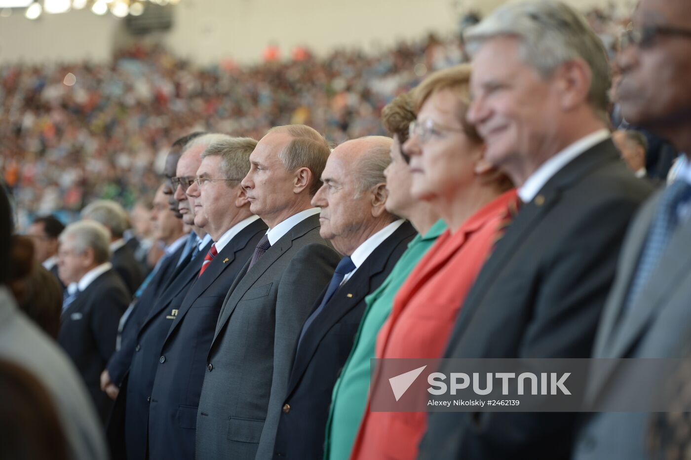 Vladimir Putin visits Brazil