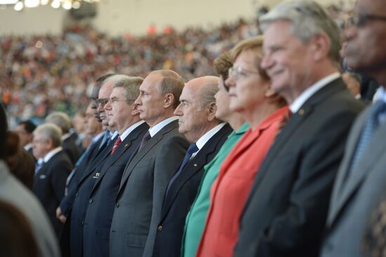 Vladimir Putin visits Brazil