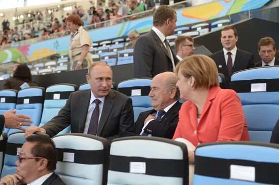 Vladimir Putin visits Brazil