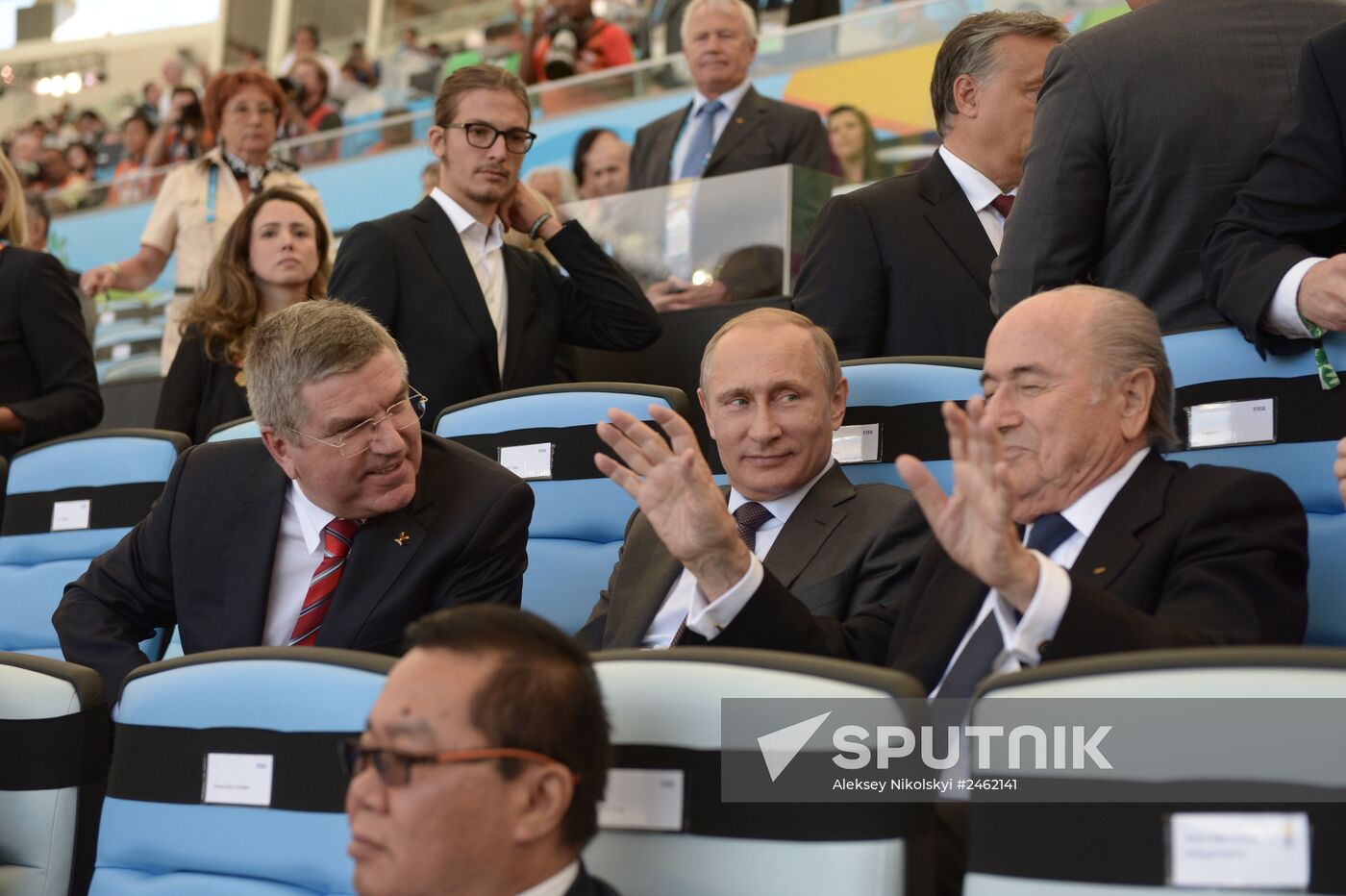 Vladimir Putin visits Brazil