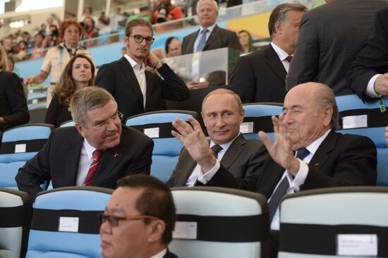 Vladimir Putin visits Brazil