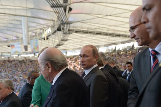 Vladimir Putin visits Brazil