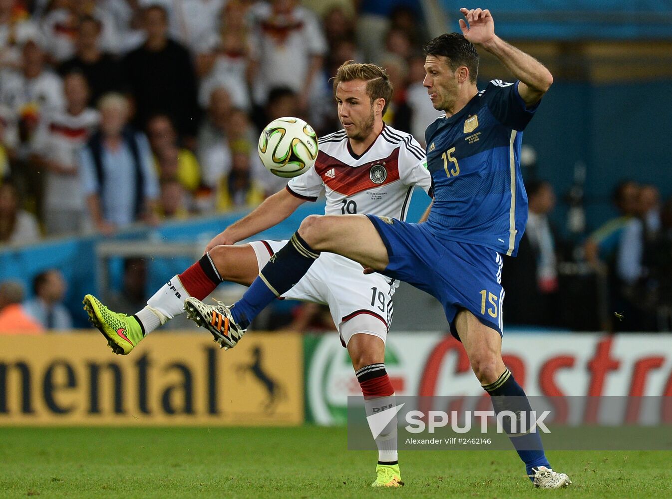 2014 FIFA World Cup Final. Germany vs. Argentina